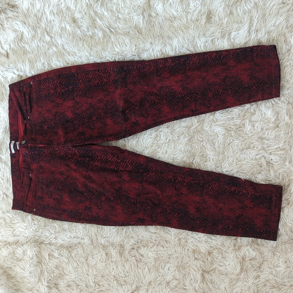 Per Se Snake Print Pattern Pants - Size 12 - image 5